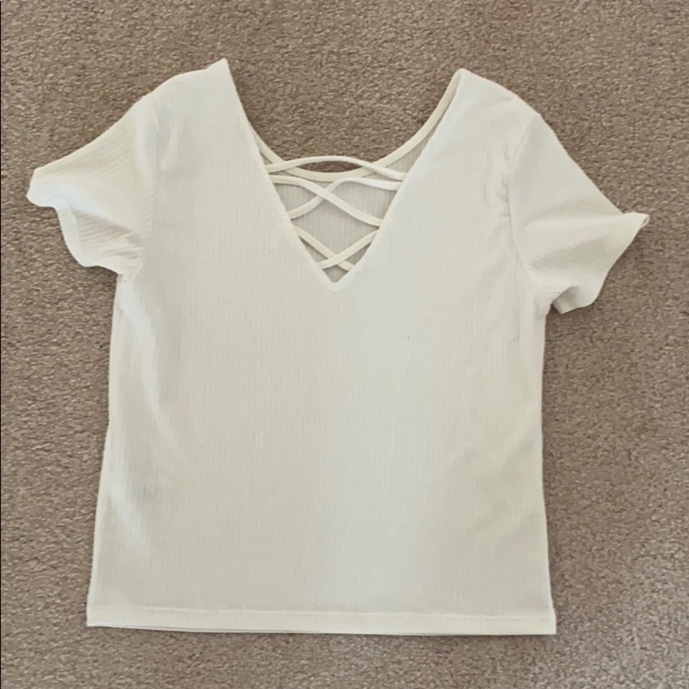 white baby t shirt